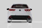 Rally Armor Mud Flaps White W Black Logo For 2019-2025 Mazda 3 Hatchback. Fixed Price $204.75.
