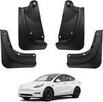 Basenor For Tesla Model Y Mud Flaps Splash Guards Vehicle Set (4) Black No Drill. Fixed Price $43.00.