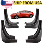 No Drilling Required,set Mud Flaps Car Splash Guards For Tesla Model 3 2017 2023. Fixed Price $15.55.