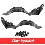 Front Fender Liner Set W/ Clips For 1994-2001 Acura Integra Ac1249101 Ac1248101. Fixed Price $43.99.