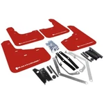 Rally Armor Ur Mud Flaps (red W/ White Logo) For 2014+ Fiesta St Mf29-ur-rd/wh. Fixed Price $159.99.