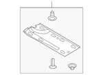 Genuine Volkswagen Under-body Shield 5c5-825-202-a. Fixed Price $167.70.