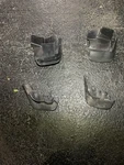Acura Rsx Type-s Rear Left And Right Mud Flaps Splash Guards Dc5 02-04 S6m Set. Fixed Price $150.00.