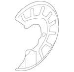 Genuine Volkswagen Splash Shield 1k0-615-311-c. Fixed Price $50.44.