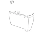 Genuine Gm Black Front Passenger Side Fender Paint Protector 84660785. Fixed Price $38.28.