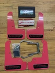Rally Armor Ur Mudflaps Breast Cancer Awarness Pink Black For 15-21 Wrx Or Sti. Fixed Price $65.00.