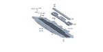 Mercedes Glc 16-26 Engine Splash Shield Cover New Oem A2545200000. Fixed Price $150.00.