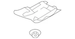 Genuine Audi Front Shield 8w0-825-201. Fixed Price $48.65.