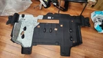 New Oem 20-23 Defender 110 Rear Underbody Splash Shield Guard Cover L663. Fixed Price $320.00.