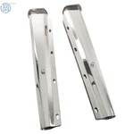 Straight Mud Flap Hanger 1 1/8 Bolt Semi Truck Tapered 30" Stainless Steel. Fixed Price $66.92.
