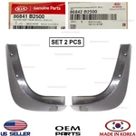 Genuine Mud Guards Flaps Splash Shield Rear (set 2pcs) Oem Kia Soul 2017-2019. Fixed Price $34.98.