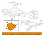 Toyota Oem 14-19 Highlander Rear Body Floor Rails-trim Cover 587230e050. Fixed Price $125.13.