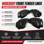 Pair Fender Liner For Dodge Charger 2020-2023 Front Inner Widebody. Fixed Price $125.99.