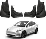 Basenor Tesla Model Y Mud Flaps Splash Guards Set Of 4 No Drill Holes 2020 -2024. Fixed Price $11.67.