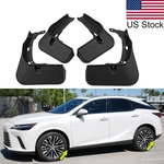 4pcs Front & Rear Splash Guards Mudguard For 2023 2024 Lexus Rx350 Rx350h Rx500h. Fixed Price $41.99.