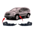 Fender Liners Set Of 2 For Honda Cr-v 2012-2016 Ho1248147 Ho1249147 Front. Fixed Price $64.07.