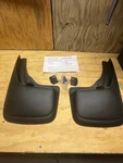 Oem New Old Stock 12495704 Rear Gm Black Molded Mud Guards 1998-2004. Fixed Price $20.00.