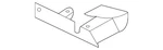 Genuine Nissan Mud Guard 76856-1ea0a. Fixed Price $73.68.