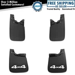 Oem Splash Guard Mud Flap Kit Set Of 4 Black 21.5 Inch Type 2 For Toyota Tacoma. Fixed Price $359.85.