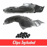 Front Left & Right Fender Liner Set W/ Clips For 2016-2017 Honda Accord Coupe. Fixed Price $82.49.