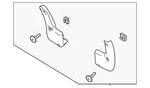 Genuine Honda Splash Guard Rear 08p09-t20-100r1. Fixed Price $104.86.