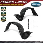 2pcs Front Inner Fender Liners Waterproof Pp+pe For Toyota Highlander 2008-2010. Fixed Price $140.79.
