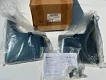 Genuine Gm 2007-14 Silverado Front Molded Mud Flaps Stealth Gray / Blue 19212768. Fixed Price $57.00.