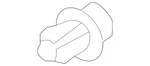 Genuine Mazda Mud Shield Kd53-51-pw1a. Fixed Price $10.12.
