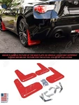 Rally Armor Ur Red Mud Flaps W/ White Logo For 2013-2017 Subaru Brz Scion Fr-s. Fixed Price $141.08.