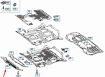 Mercedes-benz Gle W166 Front Under Tray A1665200023 No Import Duties To. Fixed Price $178.14.