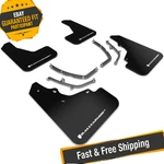 Rally Armor Mf61-ur-blk/wh Black/white Ur Mud Flaps For 2019 Mazda3 Hatchback. Fixed Price $182.75.