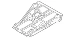 Genuine Mazda Floor Pan Splash Shield Bcjm-56-3u1. Fixed Price $92.70.