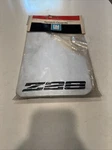 Nos New Gm 998566 Z28 Camaro White Mud Flaps Splash Guards 1982-1992. Fixed Price $147.00.