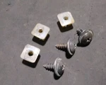 Honda Acura Mud Flap Splash Guard Bumper Screws W/ Clips 3pcs Oem Rsx Civic Crv. Fixed Price $14.99.