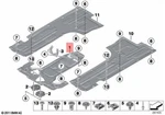 Genuine Bmw Splash Shield Underbody Under Engine Cover 750i (09-15) 51757185027. Fixed Price $76.70.