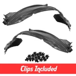 Front Driver & Passenger Side Fender Liner Set W/ Clips For 2011-2014 Juke. Fixed Price $63.99.