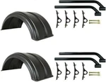 Buyers Products Fits 16" - 17" Wheels Plastic Truck Fenders & Mounting Brackets. Fixed Price $419.00.