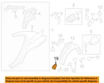 Hyundai Oem 09-14 Genesis Rear Fender-mud Flap Splash Guard Left 868413m000. Fixed Price $21.91.
