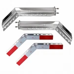Torque Mud Flap Hanger For Semi Trucks 2-1/2" Bolt Spacing 30" Stainless Steel. Fixed Price $106.98.