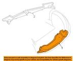 Chrysler Oem 2008 Challenger Splash Shields-front Shield 5030943ab. Fixed Price $255.43.