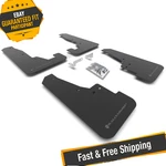 Rally Armor Mf55-ur-blk/gry Black Mud Flaps With Grey Logo. Fixed Price $198.00.