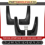 4pcs Front & Rear Mud Flaps Splash Guards Fender For Kia Sportage 2019-2022 Suv. Fixed Price $30.99.