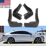 4pcs Front & Rear Splash Guards Mud Flaps Mudguard For 18-21 Honda Accord Sedan. Fixed Price $33.99.