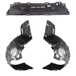 Front Fender Liner & Engine Under Cover Set For 2022-2025 Honda Civic Ho1228169. Fixed Price $95.21.