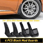 Auxito 4pc Mud Flaps Splash Guards Molded For 16-21 Honda Civic 4 Door Sedan Eom. Fixed Price $27.54.