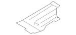 Genuine Nissan Floor Pan Splash Shield 748a1-jf00b. Fixed Price $1444.28.