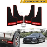 Car Sports Soft Rubber Mudflap Fender Splash Guards For Benz C E G-class Gla Glc. Fixed Price $36.99.