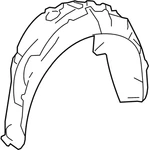 New Genuine Mercedes-benz Wheelhouse Liner 2226908200 Oem. Fixed Price $254.23.