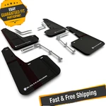 Rally Armor Mf74-ur-blk/wh Black/white Mud Flaps For 20-22 Toyota Gr Yaris Hatch. Fixed Price $216.25.