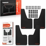 A-premium Mud Flaps, 4 Pack Universal Splash Guards For Car Pcs Set Black. Fixed Price $41.00.